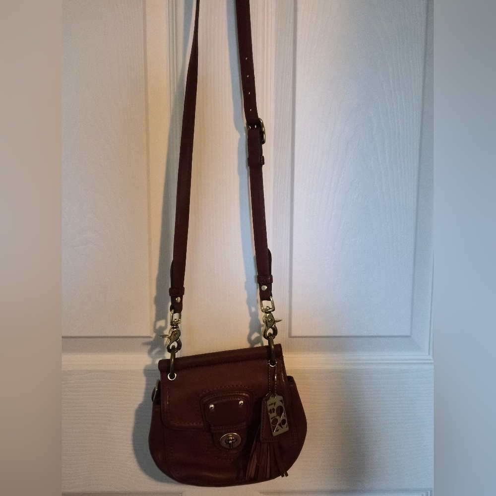 Coach Vintage Willis Leather Mini Crossbody Purse